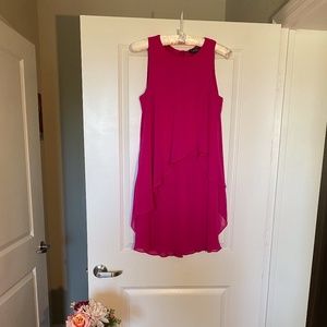 Lauren Ralph Lauren Women's Pink Layered Dress Siz